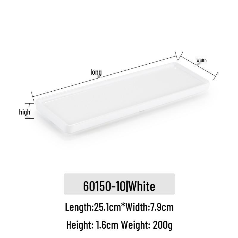 Kaibaiya Melamine Rectangular Sushi & BBQ Tray