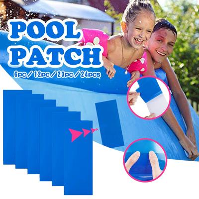 Selbstklebende Flicken für Schwimmbäder, PVC-Pool-Set, selbstklebende Unterwasser-Pool-Flicken für Wasserbetten, Schwimmbäder