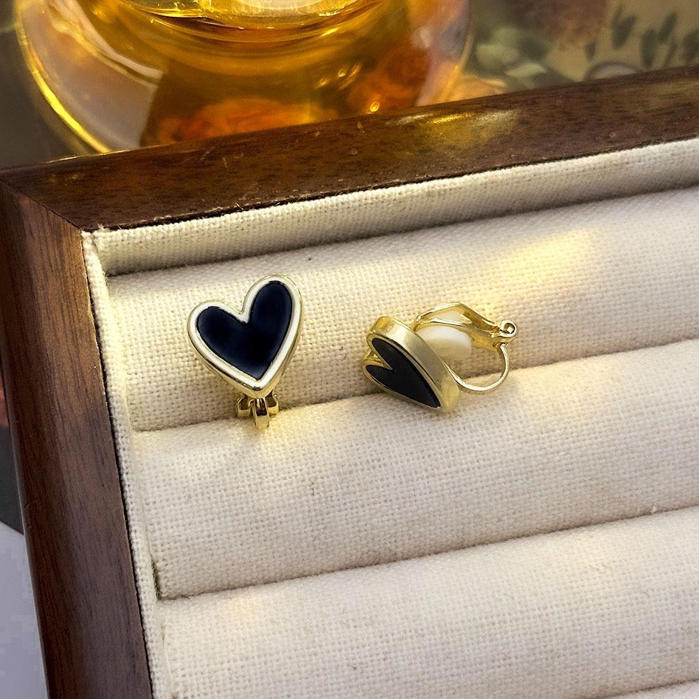 High-End Französische Dreieck Ohrclips ohne Piercing - Damen Einfache, Elegante, Luxuriöse Ohrringe