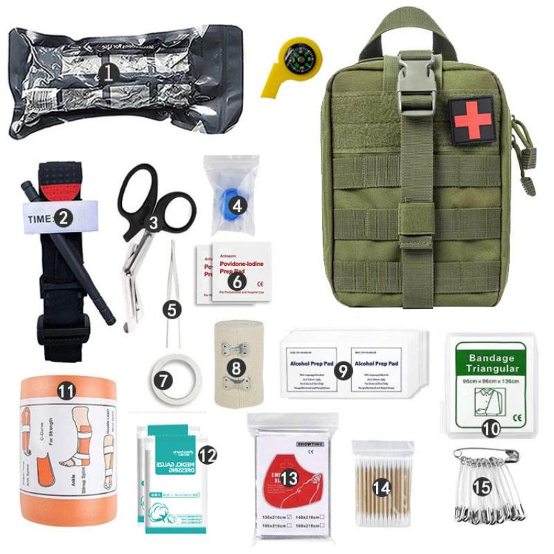 Wilderness Camping Survival Gear Kit Survival Emergency Kit Multifunctional