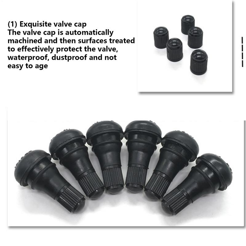 Ventilschäfte für schlauchlose Reifen Schlauchloses Ventil Ventilschaft-Kit Legierung Reifenventil Auslaufsicheres Reifenluftventil Motorrad-Ventilschaft