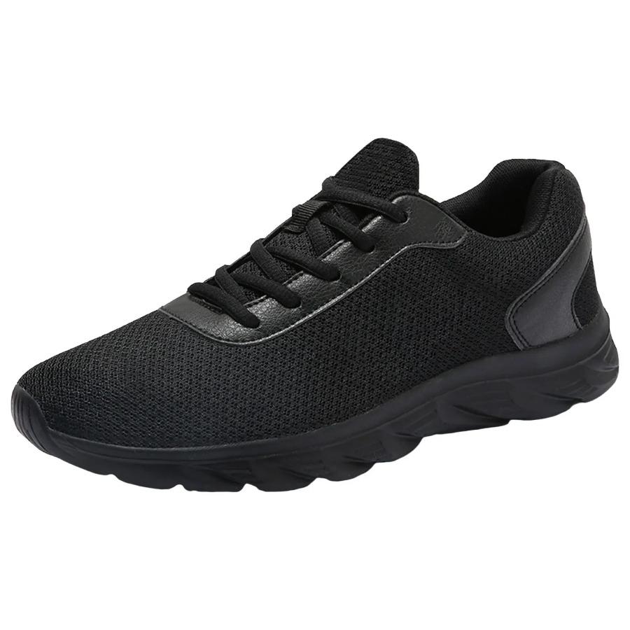 Herren Leder Sneaker Sportschuhe Einfarbig Mode Sommer Neues Muster Mesh Atmungsaktiv Klassischer Sneaker Zapatillas