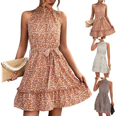 Women's Casual Fashion Sexy Floral Dress