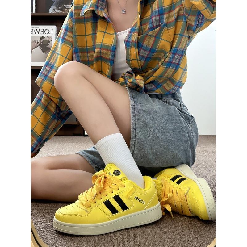 Bread Shoes Autumn New Couple Casual Versatile Breathable Student Board Shoes