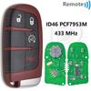 Great ID46 PCF7945/53A 433MHz Proximity Car Remote Key For Jeep Grand Cherokee Chrysler Dodge Journey Challenge RAM SRT Hellcat