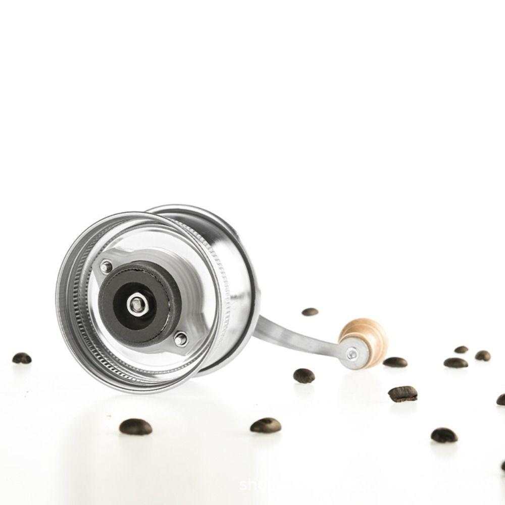 Ручна кавомолка з нержавіючої сталі Ручний привід Регульовані налаштування Інструменти для помелу кавових зерен Для домашнього використання