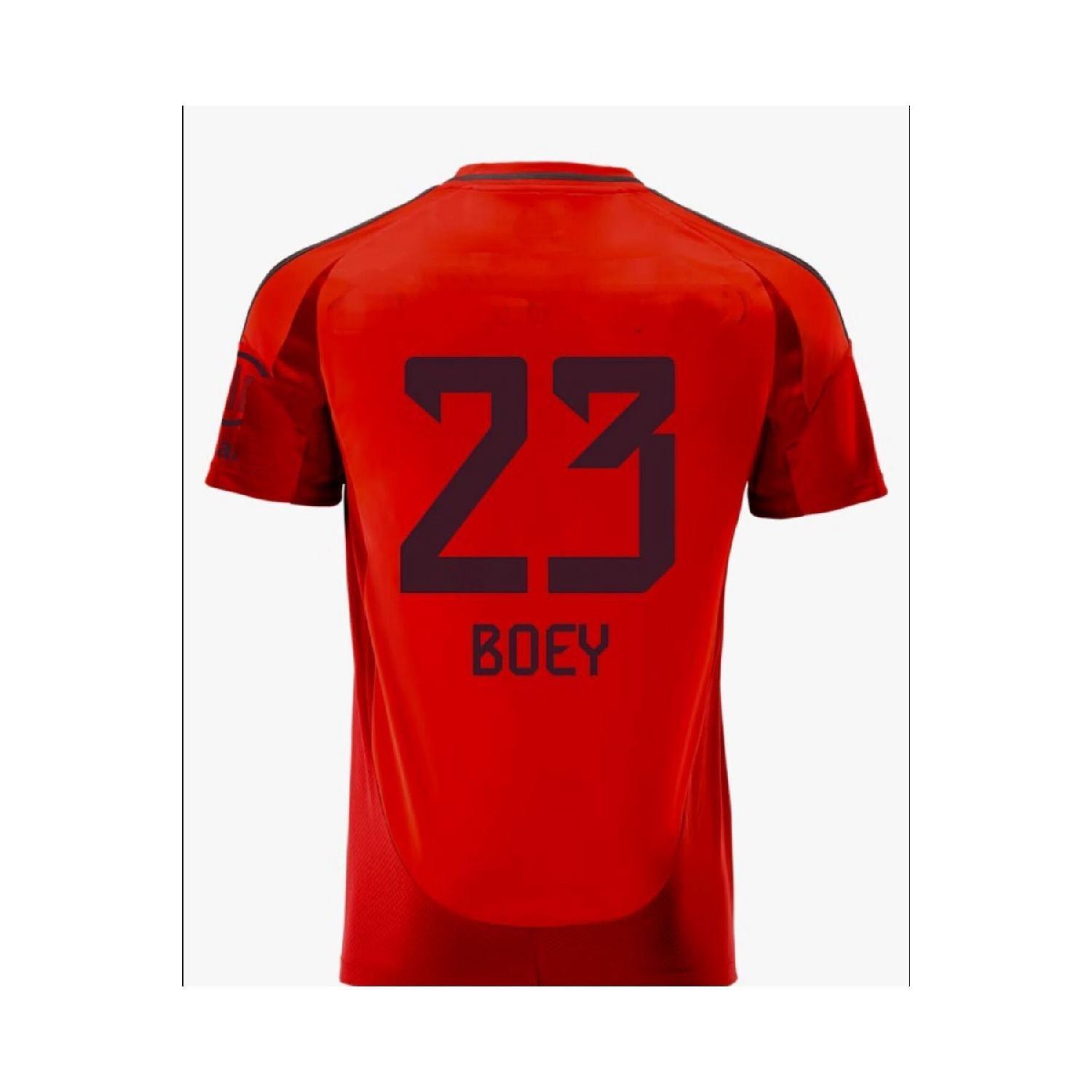 

Sacha Boey 2024/25 New Season Home Jersey (red) 0-3 AY красный