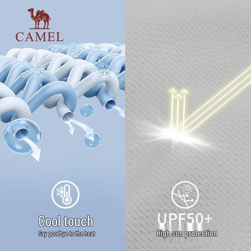 CAMEL Men's UPF50+ Sun Protection Jacket JF8281