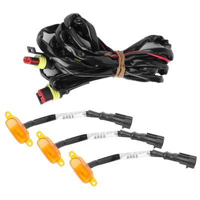 3pcs Car Grille Light with Harness High Brightness Fit for Ford F?150 Raptor 2010?2014