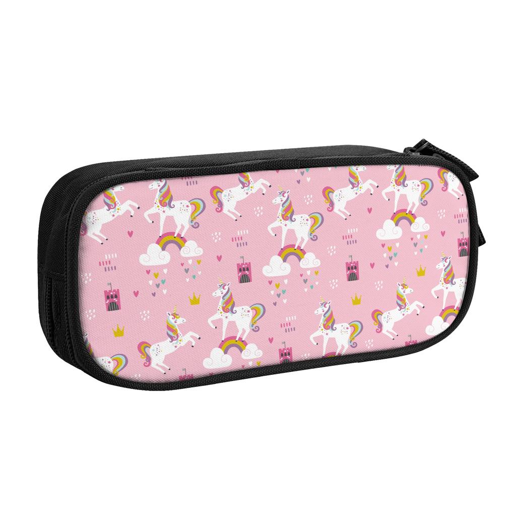 Pink Cartoon Cute Unicorn Pencil Cases Lovely Pen Pencil Bags Kids School Supplies Cosmetic Pencilcases