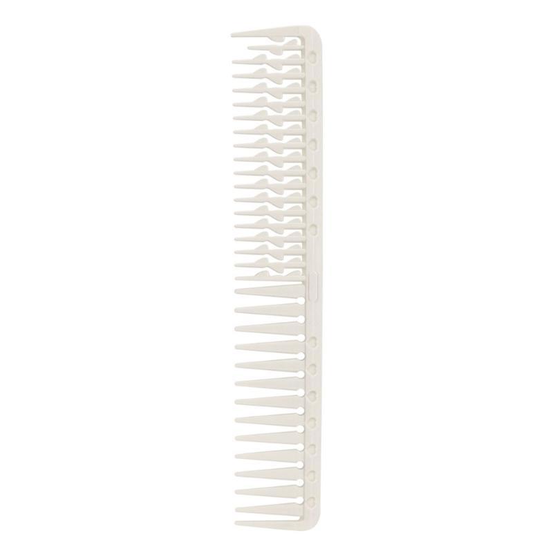 

Static Less Hair Comb For Thick Hair PP Construction Lightweight Design Perfect For Daily Salon Layered Haircut Tool белый