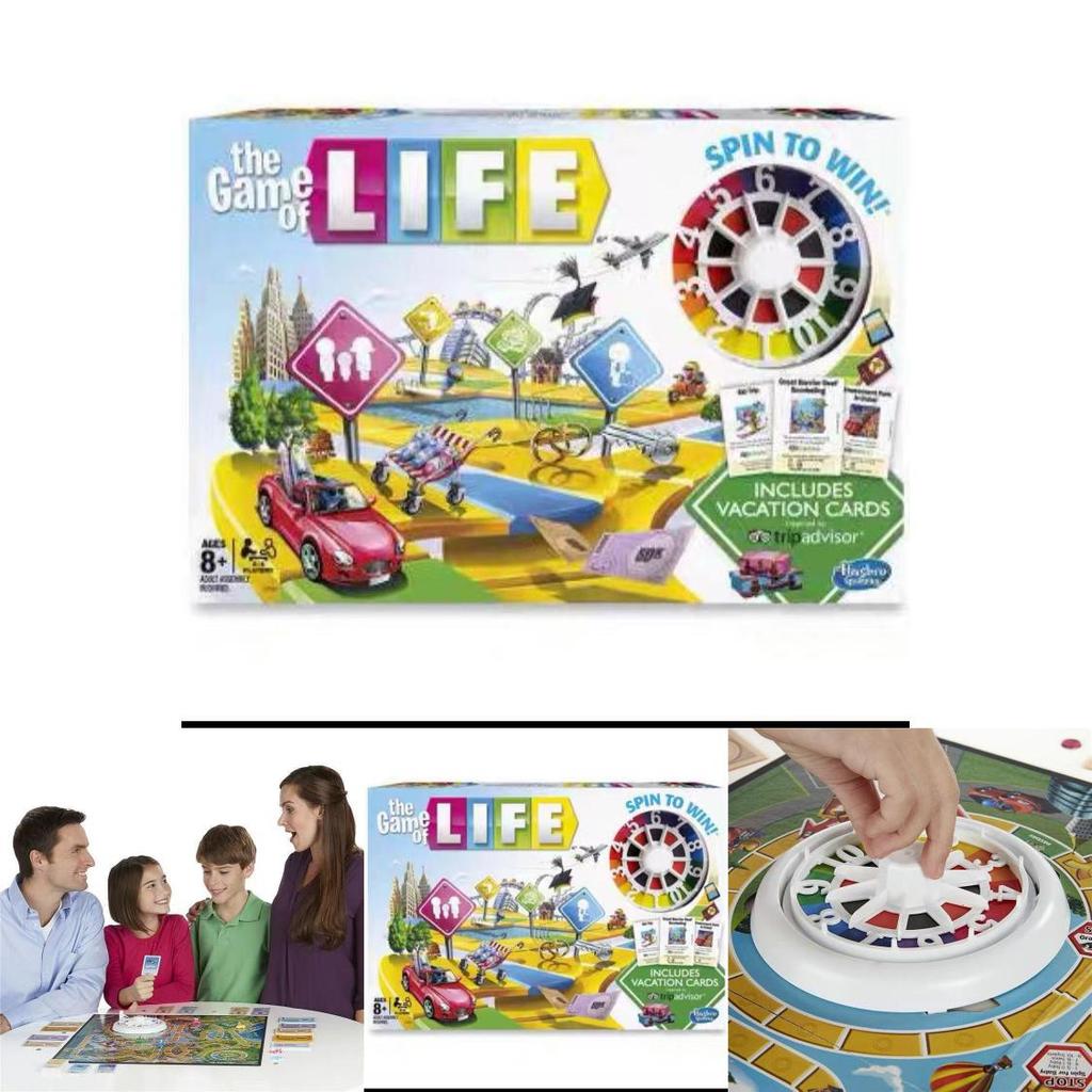 The Game Of Life English Card Game Family Fun Educational Activity For Teens