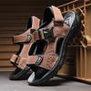 Spring and Summer Non-Slip Men's Sandals with Buckle Strap for Hiking Trekkingand Beach Activities