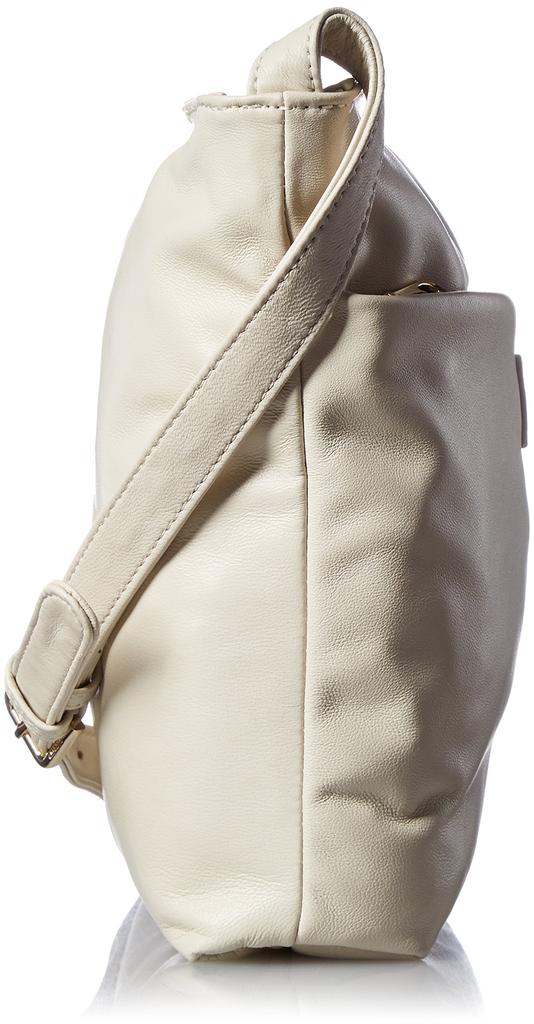 Tsumori Chisato Umhängetasche, Lammleder Hell, 53440 02 (Weiß)
