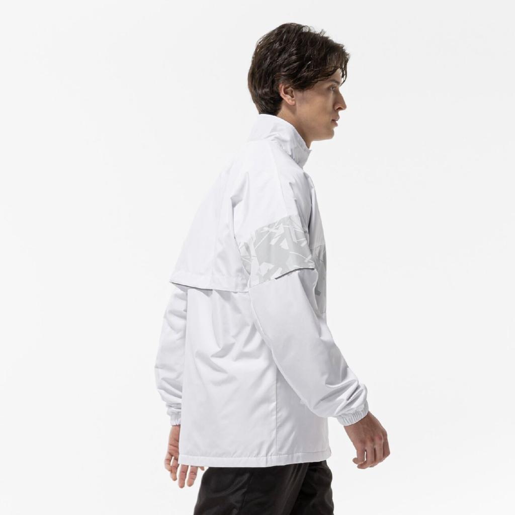 Mizuno Breath Thermo Warmer Tennis and 62MEC503 Jacket, Water-Repellent Heat-Generating, White,