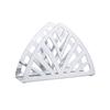 Non-slip Bottom Iron Art Paper Towel Holder Hollow Desktop Tissue Stand  Home