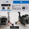 HEIGHTEN Reel Stand be Shimano Daiwa Spinning Reel Universal Luminous Hook Keeper Line Stopper 38/48mm "Cannot folded" (SHIMANO) (DAIWA) (Turquoise &