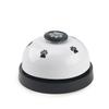 Pet Puzzle Toys Bell for Dog Cat Training Interactive Toy Dogs Cats Called Dinner Small Bells Footprint Ring Feeding Reminder
