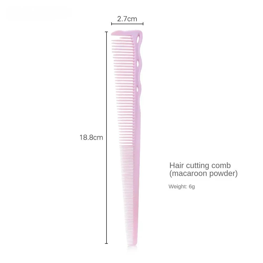 Pente de corte de cabelo Barbearia Cabeleireiro Pentes de corte de cabelo profissional Costeletas Escova de cabelo Salão de cabeleireiro Ferramentas de estilo Escova de cabelo