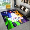 Tappeto Tappeto Gioco Cartone Animato 3D R-Rainbows Friends per Camera da Letto Soggiorno Divano Sala Giochi Zerbino Decorazione Casa, Tappeto Area Bambini Antiscivolo