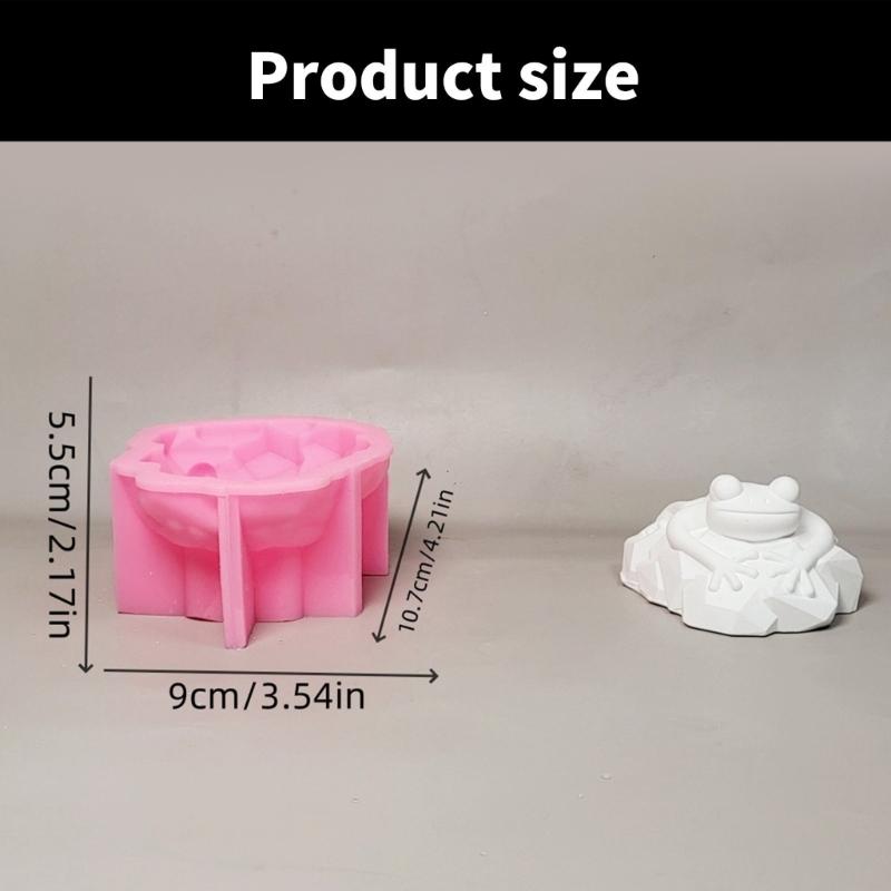 Silicone Moulds Animal Molds Handmade Ornament Molds 3D Frogs Epoxy Resin Molds Plasters Molds Castings Molds