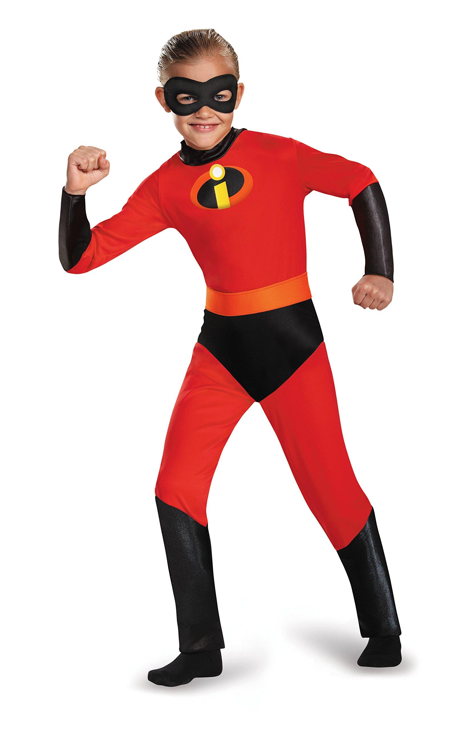 

Disney Mr. Incredible Dash Cosplay for Kids, 110-125cm, Red, Black, 5904L-I