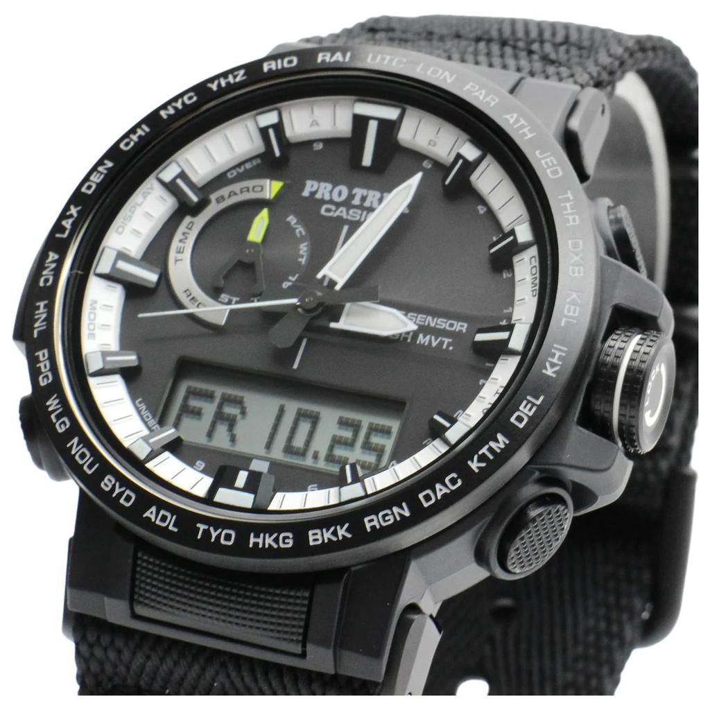 CASIO Men PRO TREK Black Watch PRW-60YBM-1APR PRW-60YBM-1APR