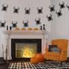 Pumpkin Black Pumpkin Banner Paper Hallween Hanging Garland Hanging Flags   Festival
