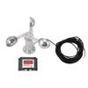 Turmdrehkran-Anemometer-Alarm, Windgeschwindigkeitsmesser, Wetterstation, Windgeschwindigkeitsalarm, 3 Tassen, Windbecher, 220 V