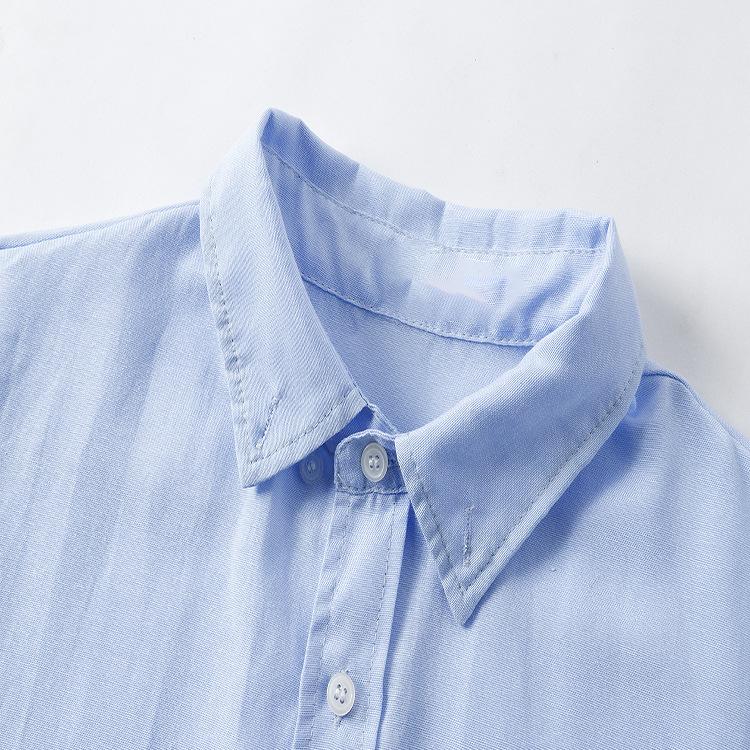 2026 Oxford Quick-Dry No Iron Shirts Men Solid Casual Slim Lapel Collar T-Shirts Long-Sleeve Formal Business Shirts Mens Tops