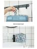 Large Capacity Portable Makeup Bag with Hanging Hook