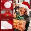 Creative Bells Santa Hat: Festive Plush Snowman Design