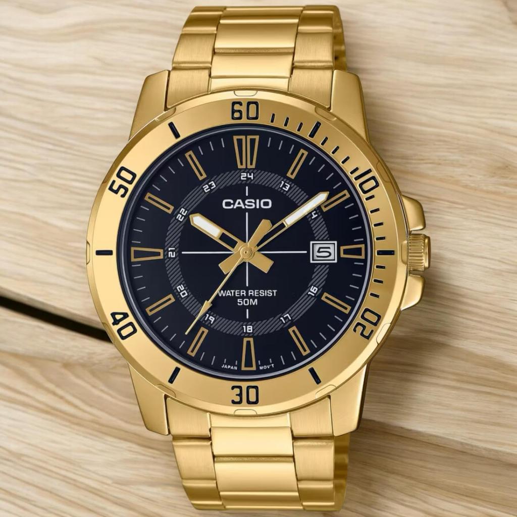 Casio Dress Watch Men's MTP-VD01G-1CVUDF