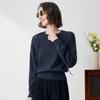 Women's Loose Fit Cashmere Drop Shoulder Sweater