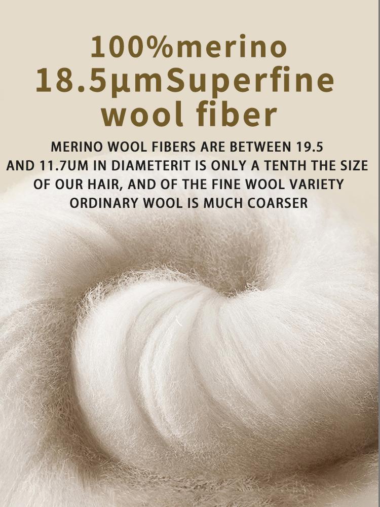 Unisex 100% Merino Wool Gloves Cycling Ski Gloves Lined with Warm and Comfortable Merino Wool Touch Screen Gloves Lightweight