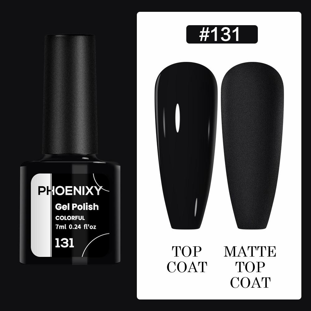

PHOENIXY 7 мл гель-лак для ногтей, полуперманентный гель, 3 цвета, блестящий гель, отмачиваемый, блестящий стартовый набор, маникюрный набор для маникюрного салона 140