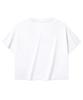 COVERNAT WOMAN Ice String Crop Short Sleeve Tee White