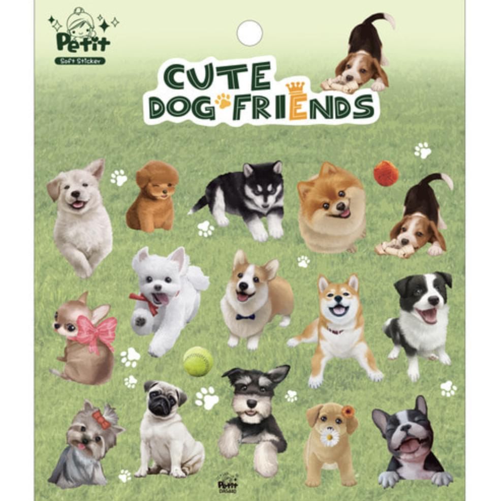 Petit Fancy Sevimli Hayvan Çıkartmaları 2 (Her Biri 10 Adet) - 29 Seçenek (Üç Boyutlu/Kore/Dekorasyon/Kendin Yap Scrapbooking)