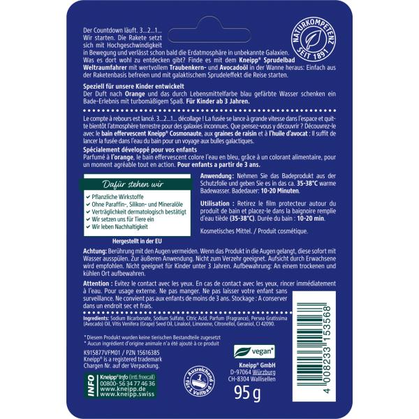 Kneipp Children's Bath Salt Space Traveler 95g