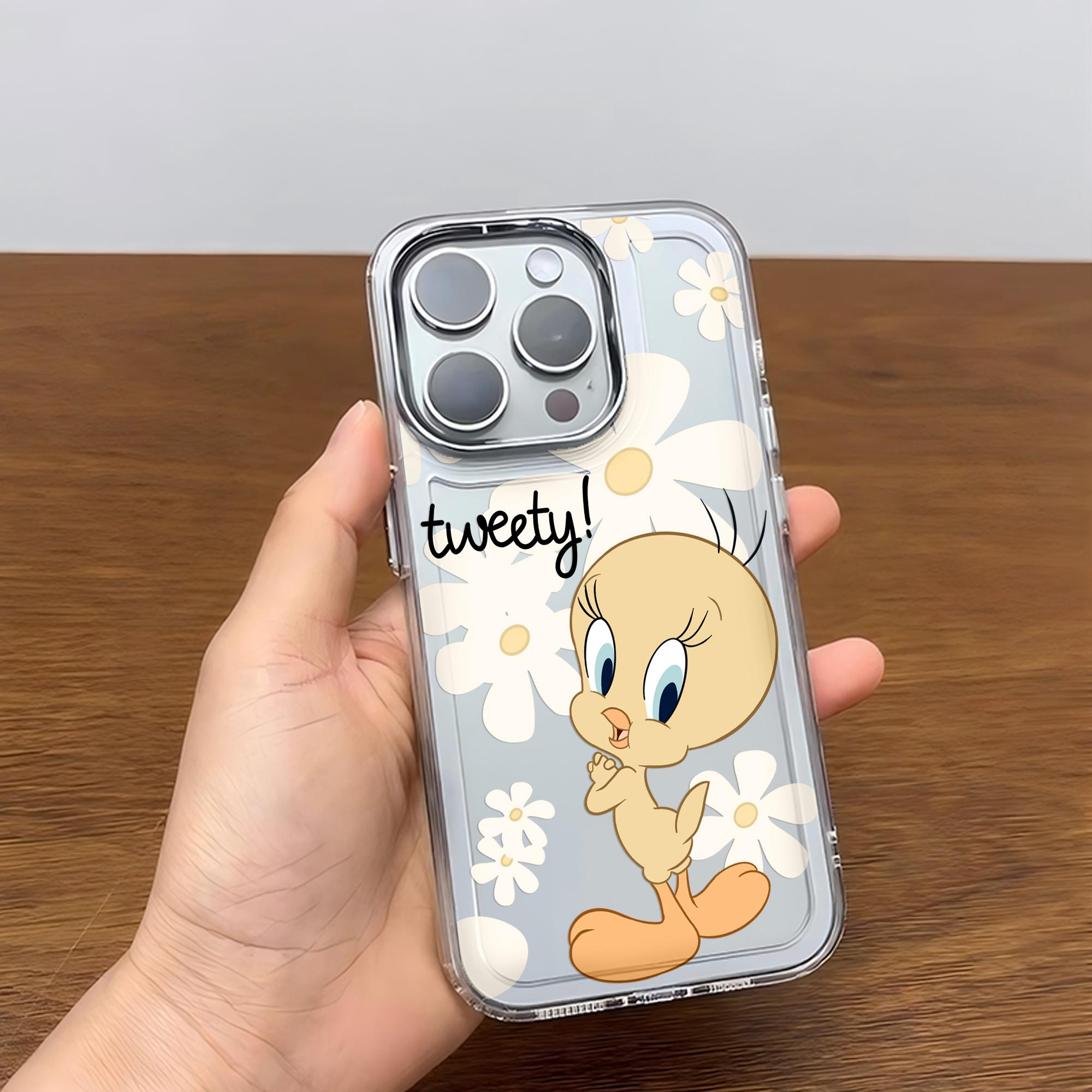 

Phone Case for Cartoon T-Tweety Birds Piolins Samsung Galaxy S25 S24 S23 S22 S21 S20 Note20 FE Ultra Edge Plus 4G 5G Soft Cover Samsung Note10 Plus