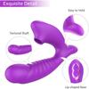Clitoral Sucking G Spot Dildo Vibrator with 10 Powerful Modes Clit Sucker Rechargeable Clitoris Stimulator Sex Toys for Women