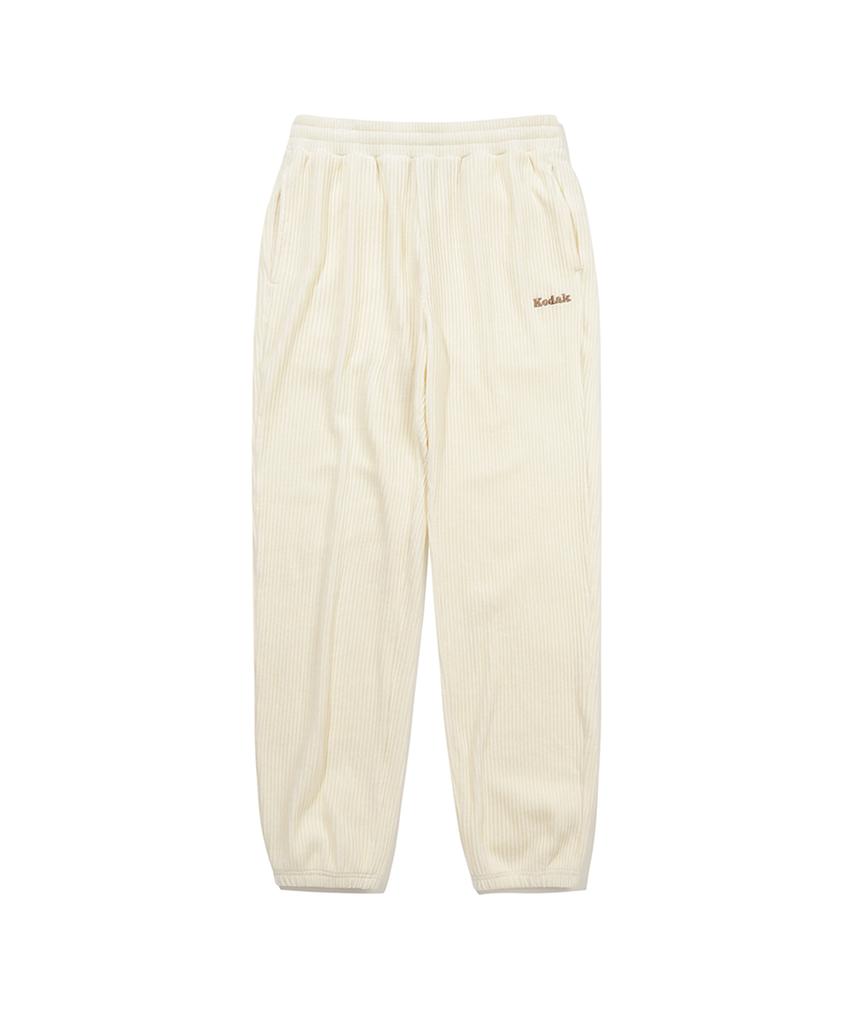 KODAK Cine Kodak Velvet Corduroy Jogger Pants Ivory