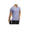 Adidas Reflective Running Short Sleeve T-Shirt Men Tops Indigo FM5806