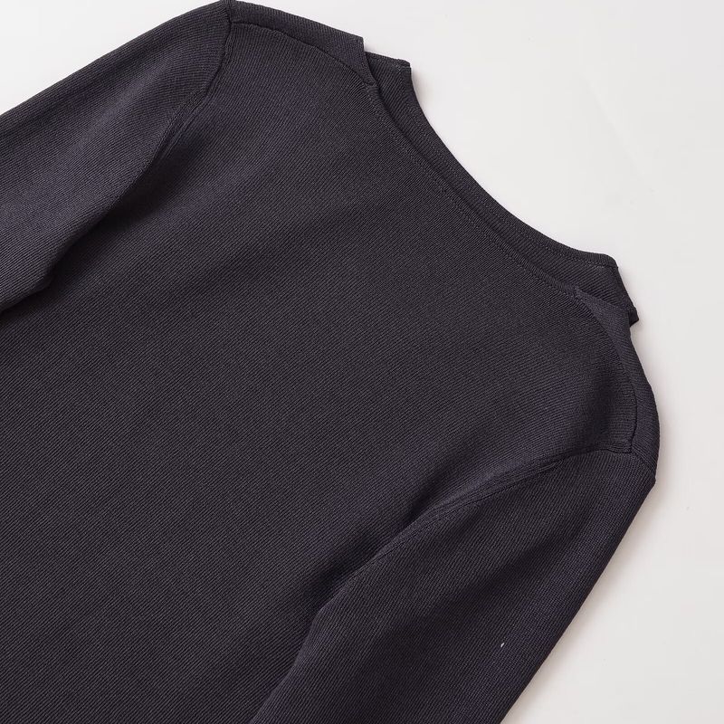 Kaslead New Women clothes Western Style Fashion Slim fit Wear More round Neck Long sleeve Knit 2893173