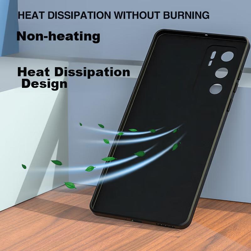 HotFire Huawei P40 Phone Case, Huawei P40 Protective Cover, Full Lens Protection Upgraded Frosted Anti-Drop Slim Silicone Soft Case - Midnight Black
