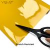 Glossy Car Sticker Vinyl Auto Tuning Waterproof Vinyl Wraps Motorcycle Stickers Adhesive Yellow Car Film for Vehicle Accessories