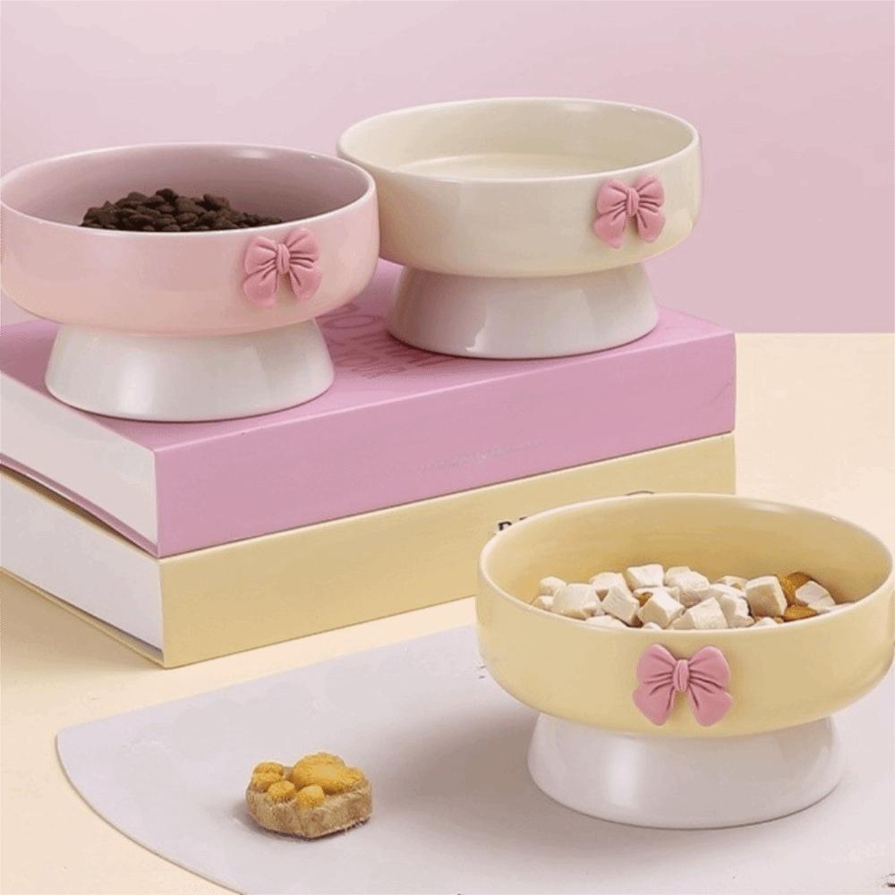 Rutschfeste Basis Erhöhte Futternapf Großes Fassungsvermögen Auslaufsicherer Hundenapf Für Welpen Katzen