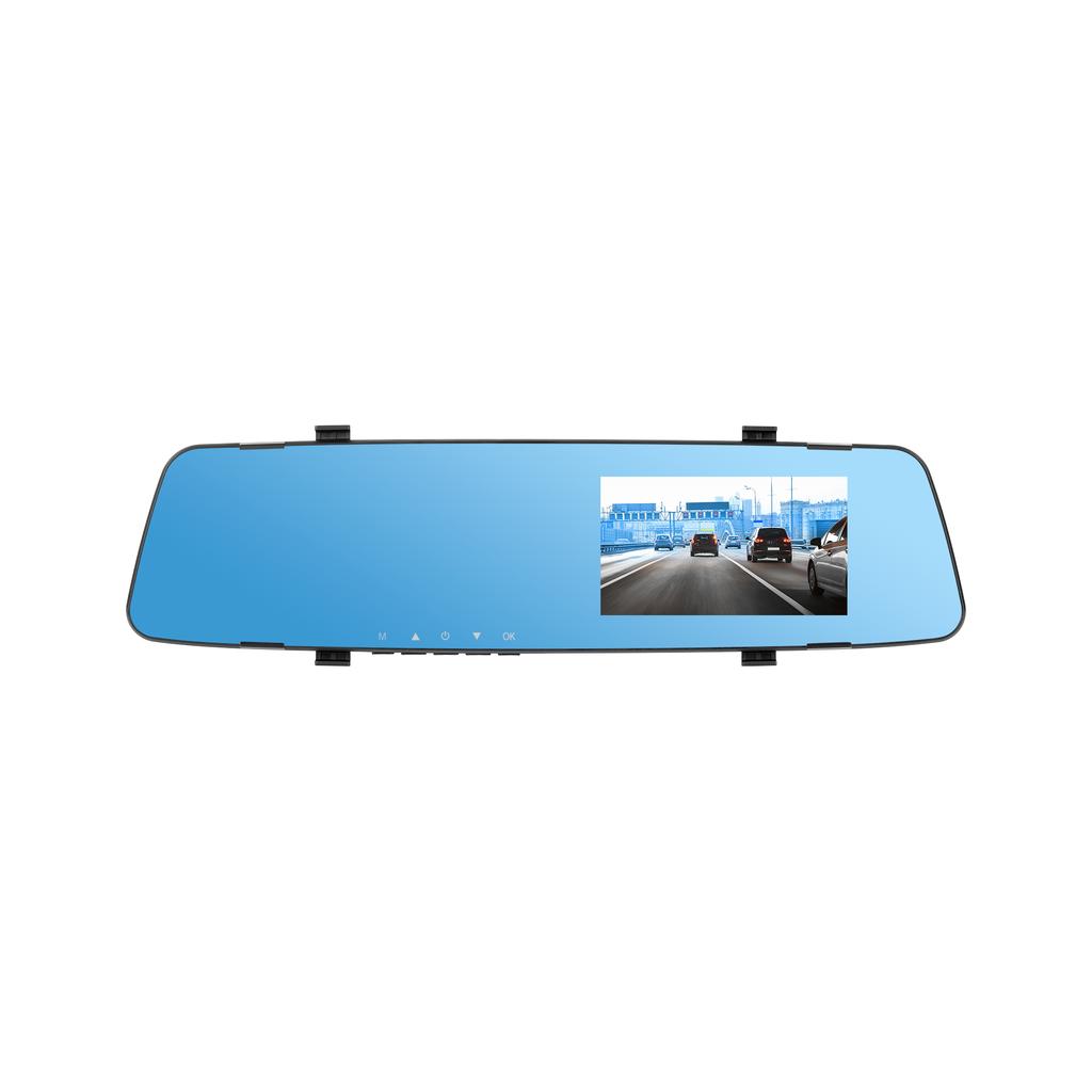 Car reversing camera mirror recorder