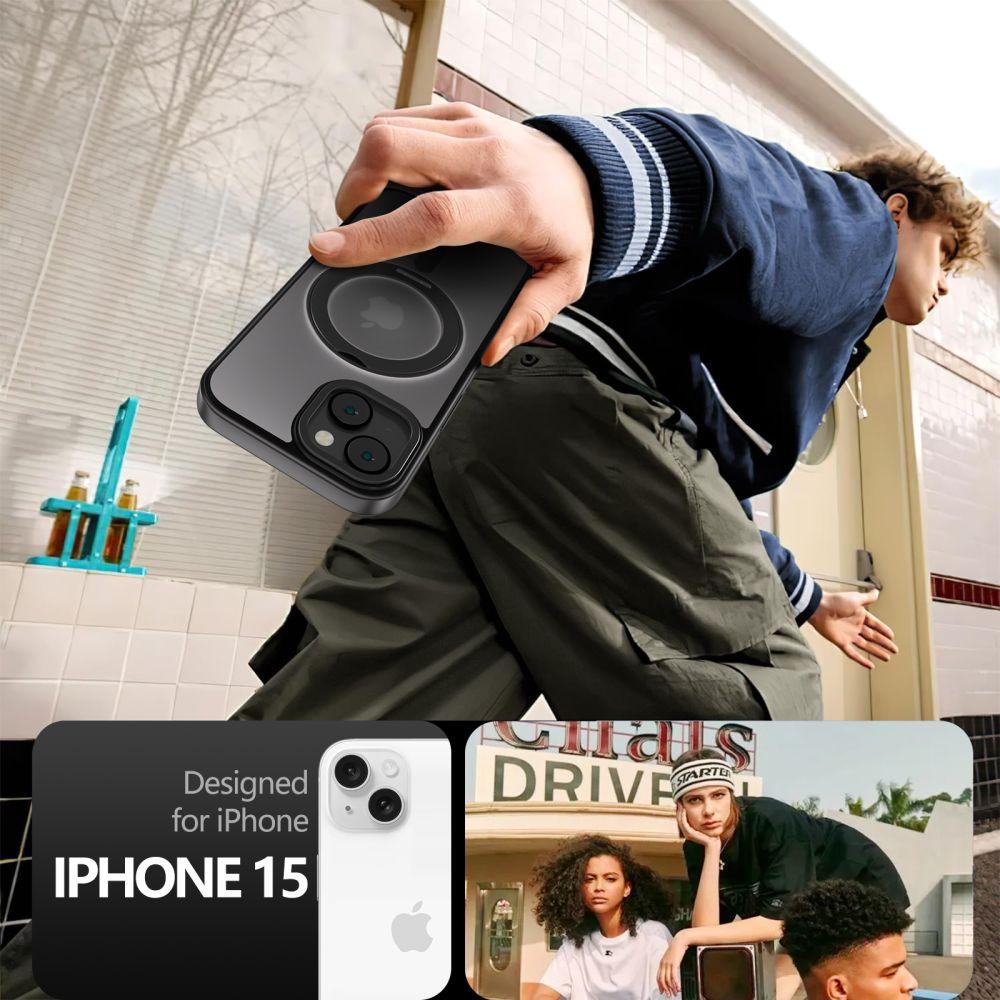 Tech-Protect Magring Magsafe Iphone 15 Matte Black
