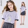 Duomiaowu Girls' Summer Short-Sleeve T-Shirt